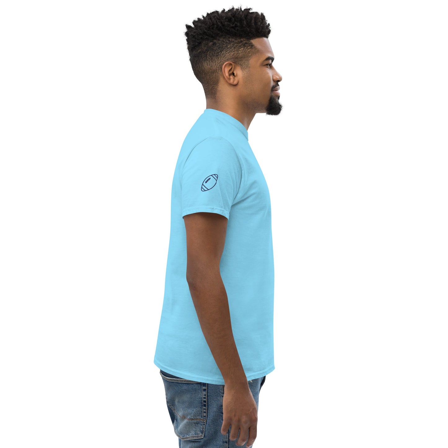 American Football Men's Short Sleeve T-Shirt - Activewear Well