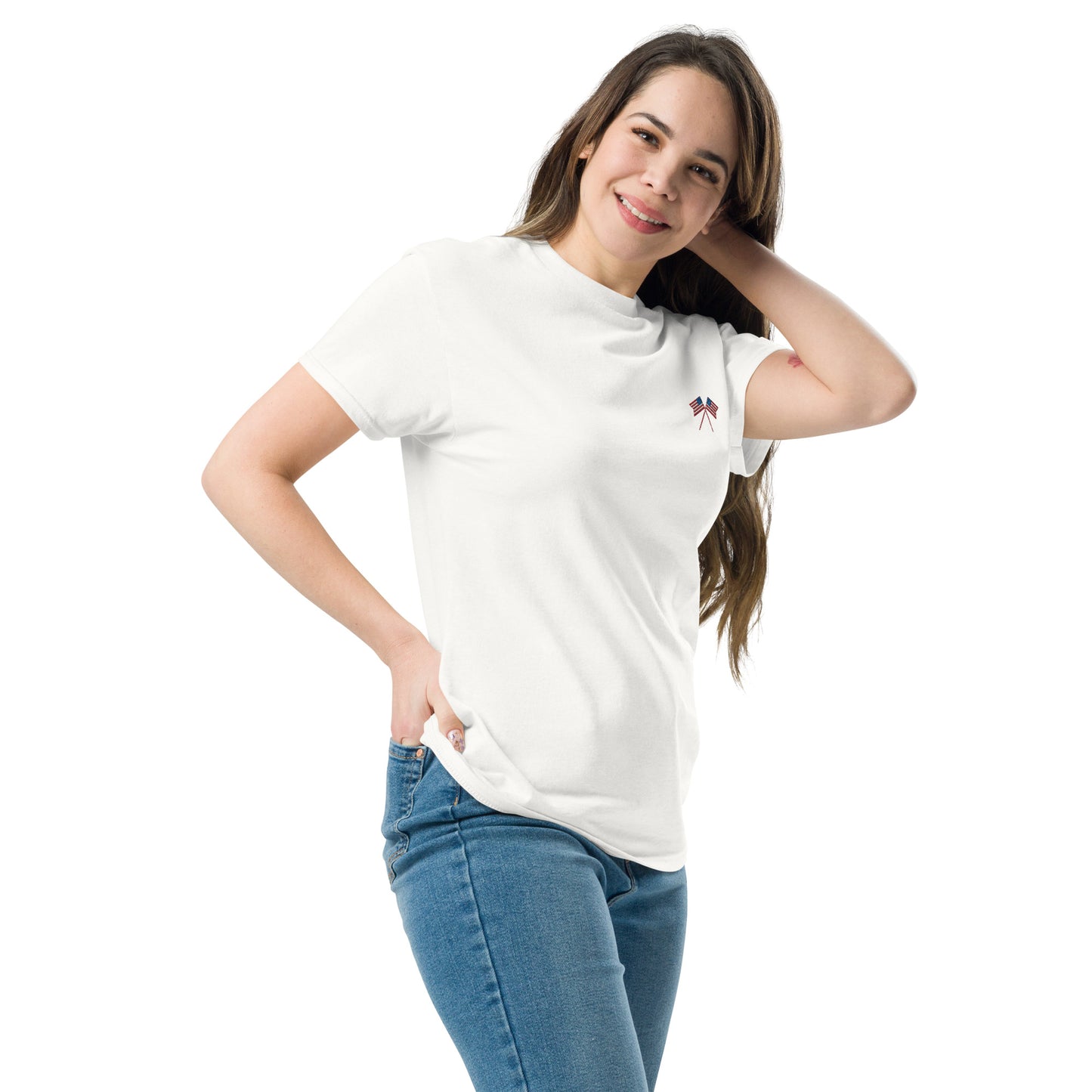 American Flag Men's Cotton T-Shirt - Activewear Well