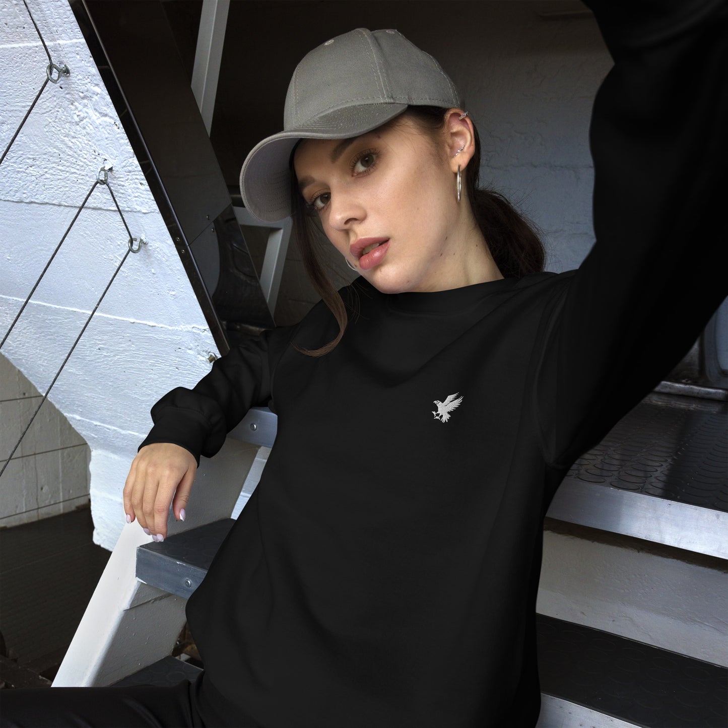 US Eagle Men/Unisex Sweatshirt - Activewear Well