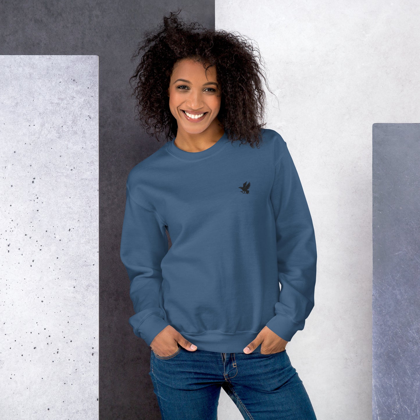 US Eagle Unisex Sweatshirt - Activewear Well