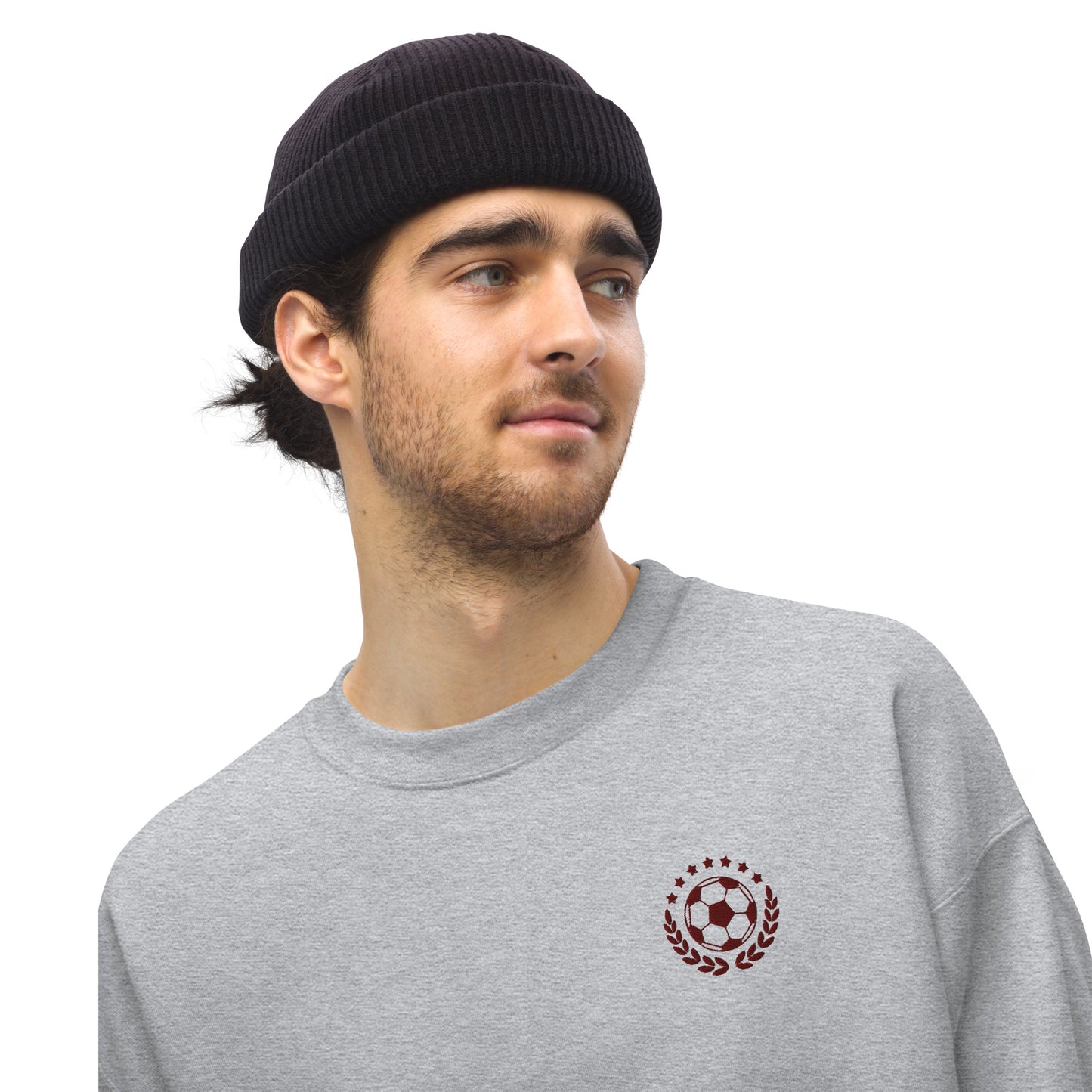 Football Men/Unisex Crew Neck Sweatshirt - Activewear Well