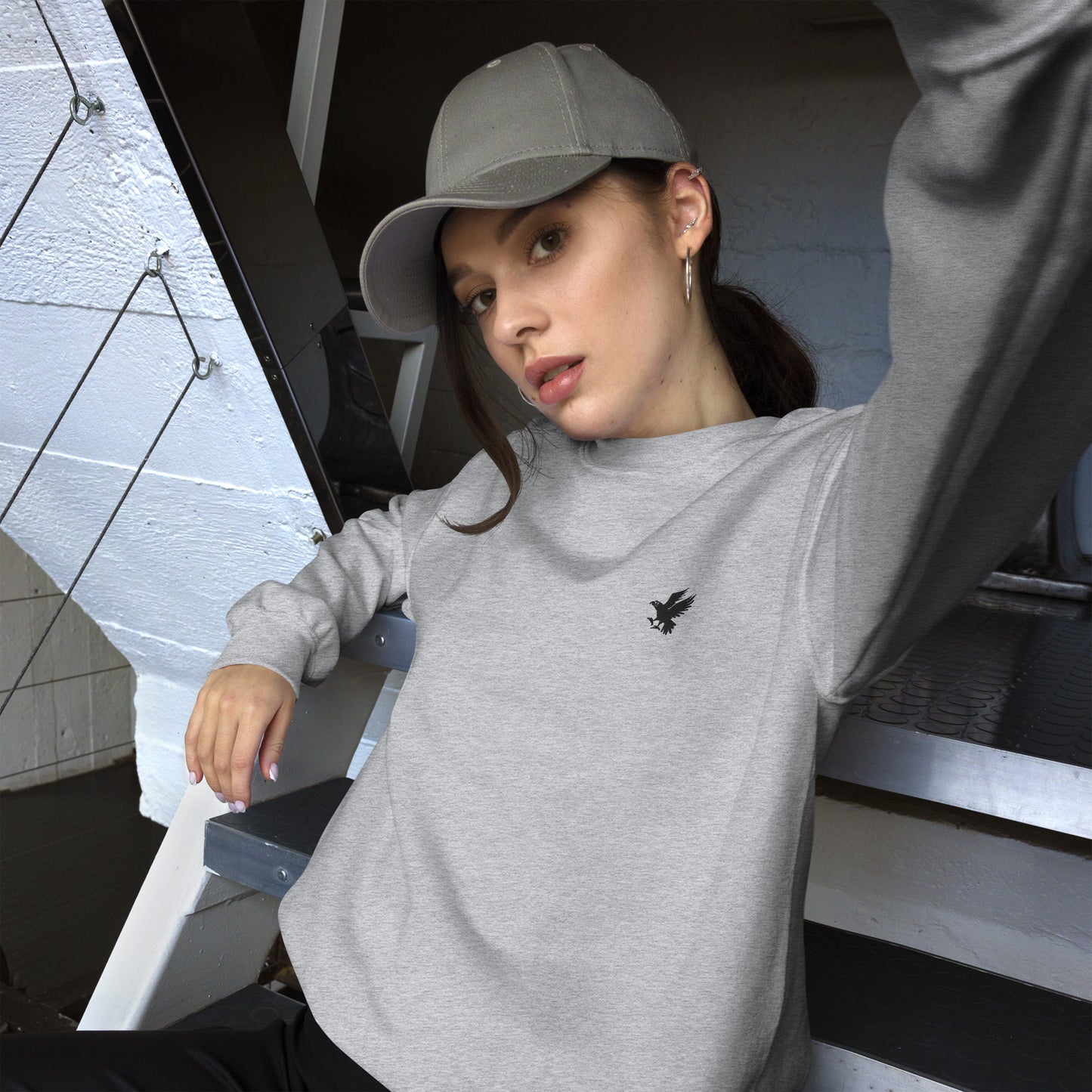 US Eagle Unisex Sweatshirt - Activewear Well