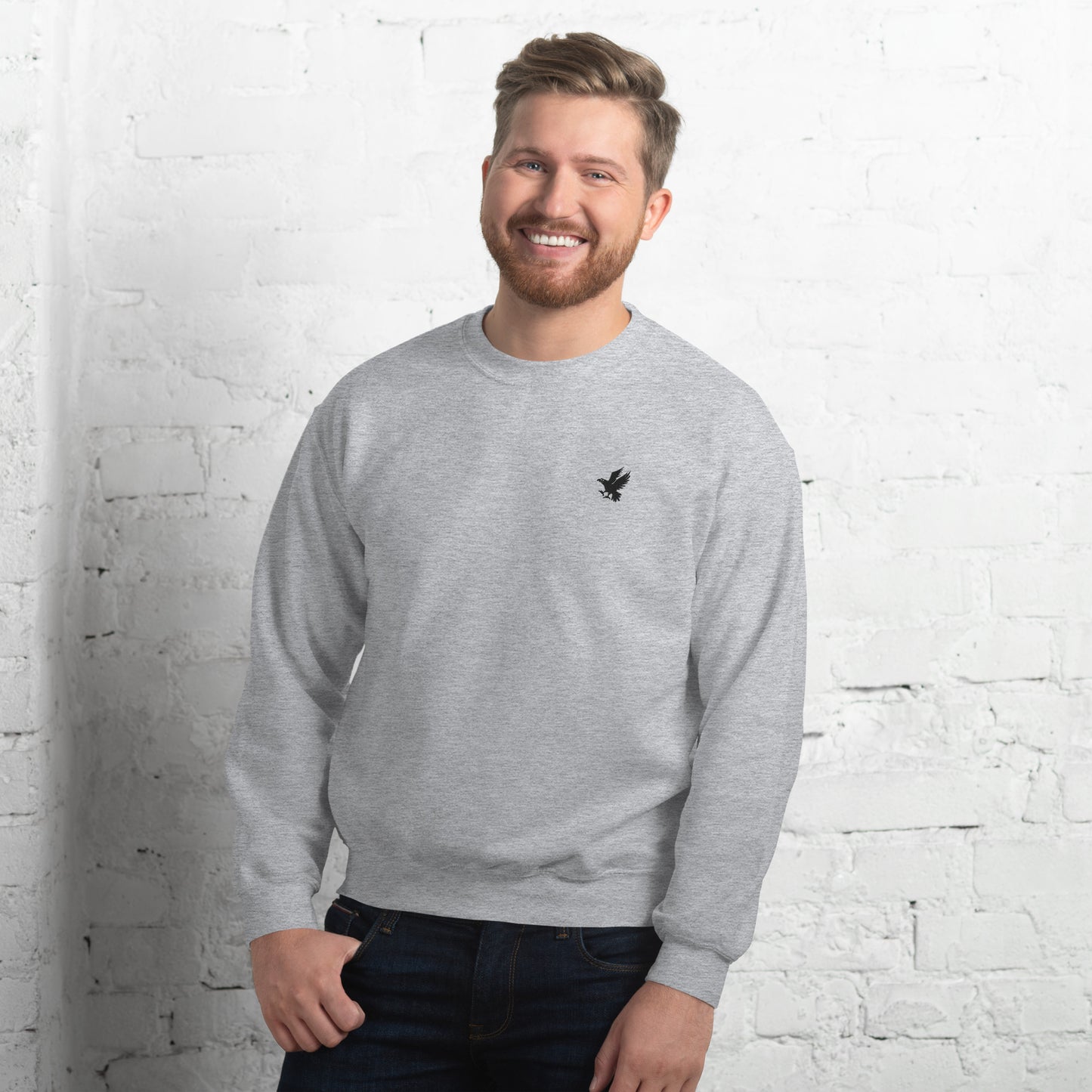 US Eagle Unisex Sweatshirt - Activewear Well