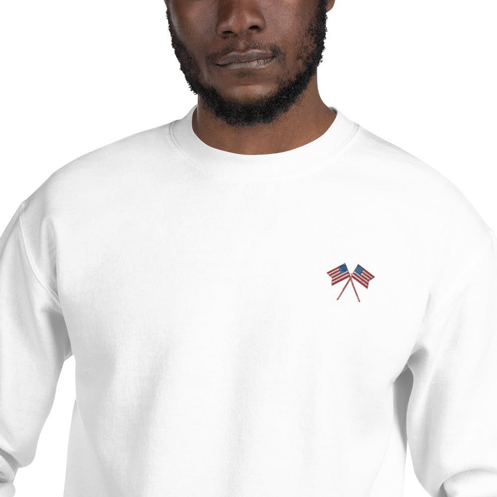 American Flag Unisex Sweatshirt - Activewear Well