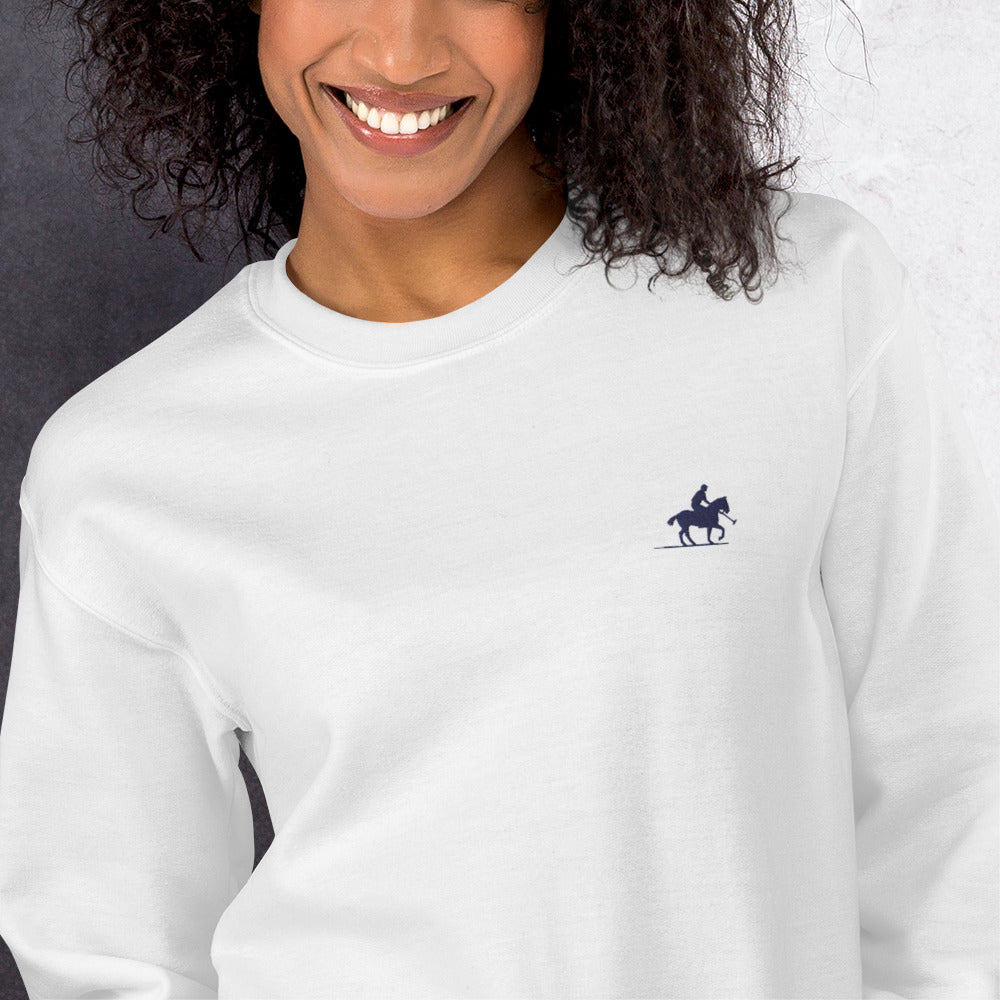 Polo Player Men/Unisex Sweatshirt - Activewear Well