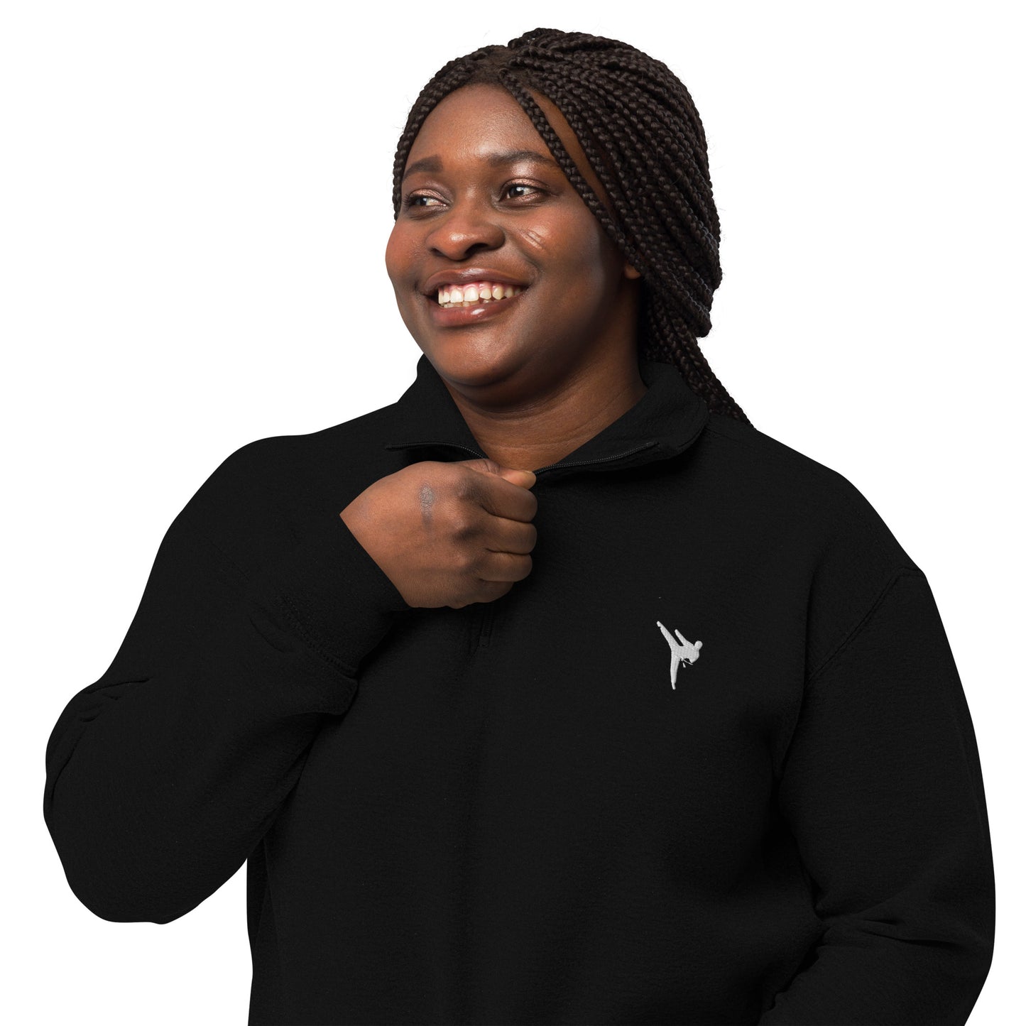 Karate Men/Unisex Fleece Pullover - Activewear Well