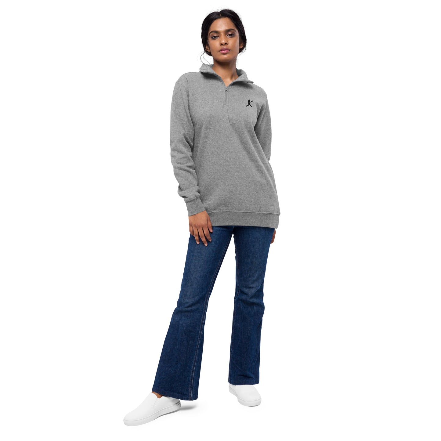 Baseball Player Men/Unisex Fleece Pullover