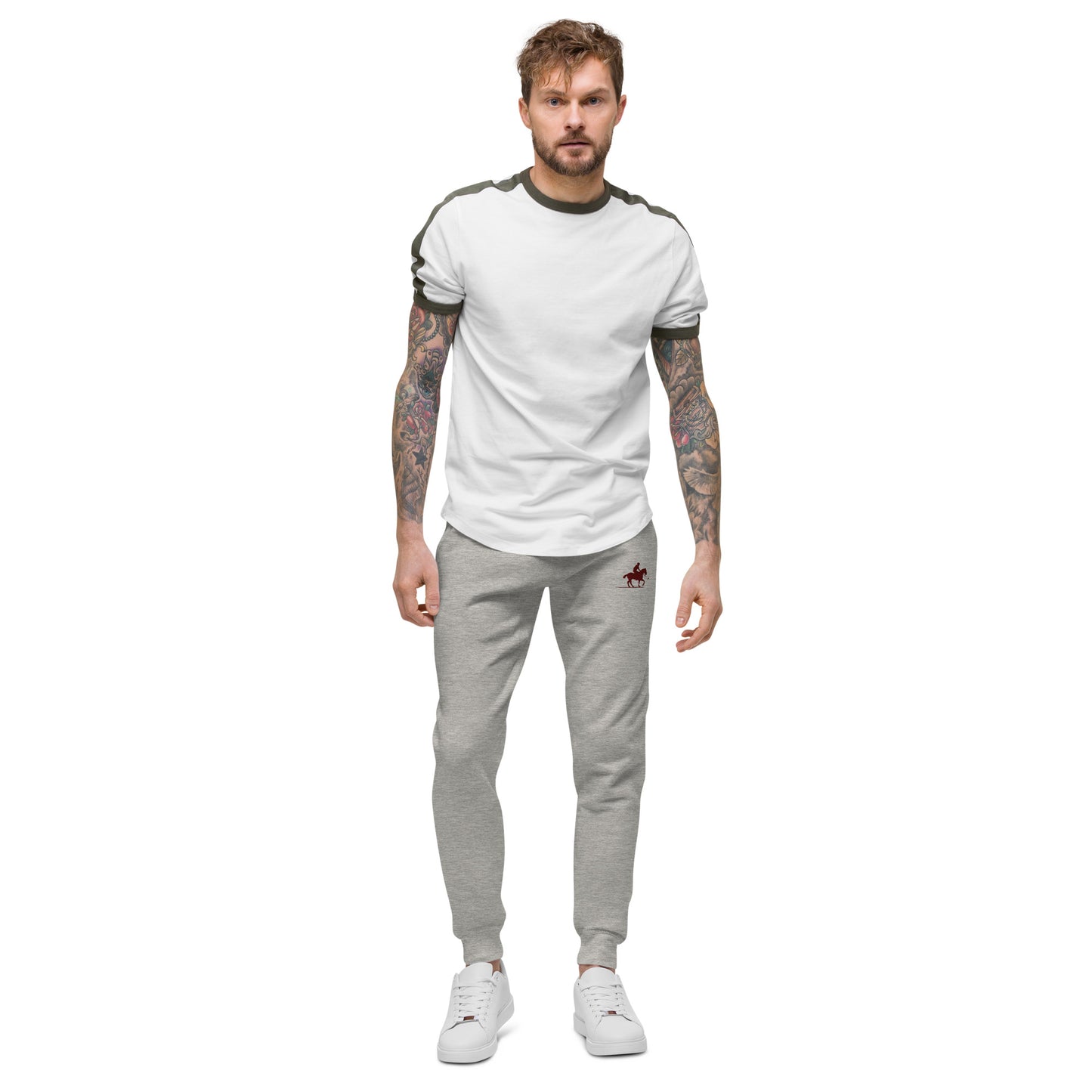 Polo Player Unisex Fleece Sweatpants - Activewear Well