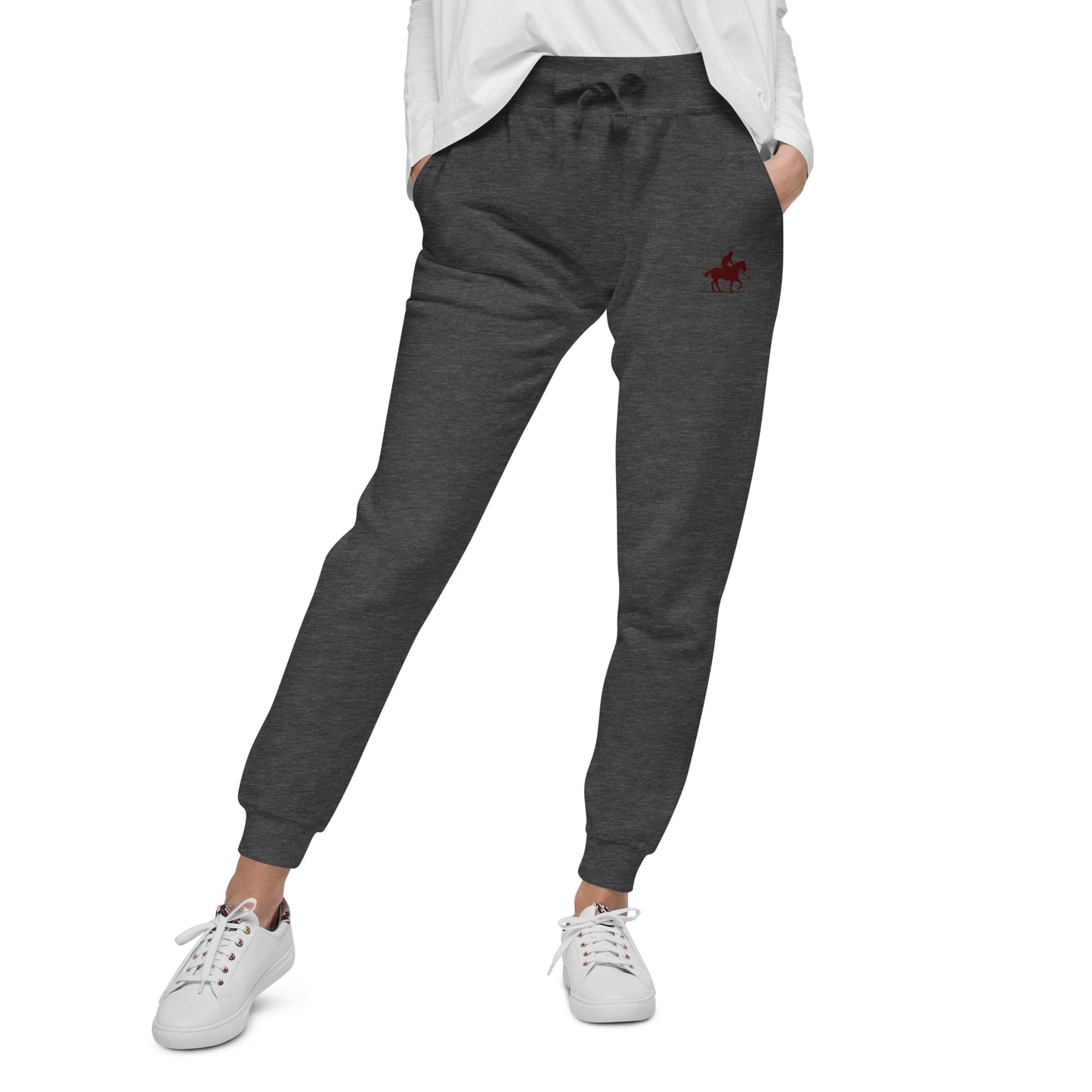 Polo Player Unisex Fleece Sweatpants - Activewear Well