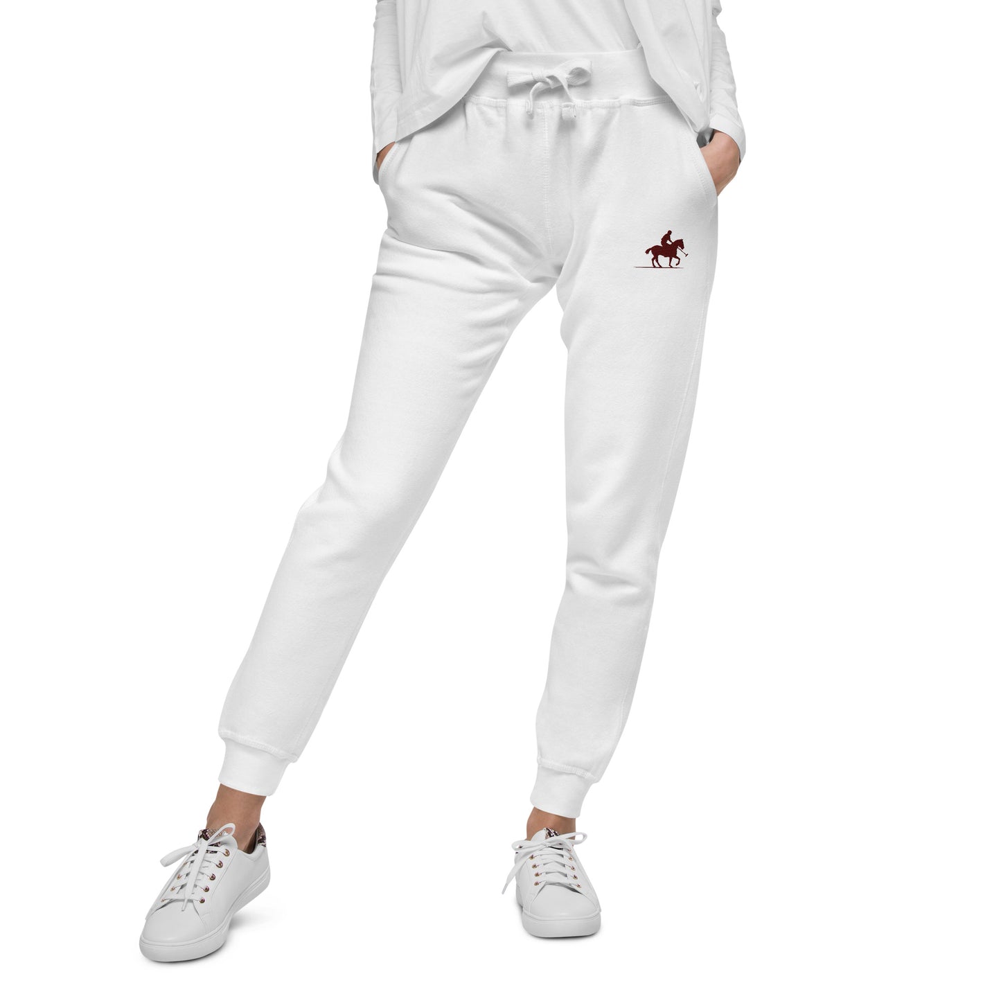 Polo Player Unisex Fleece Sweatpants - Activewear Well