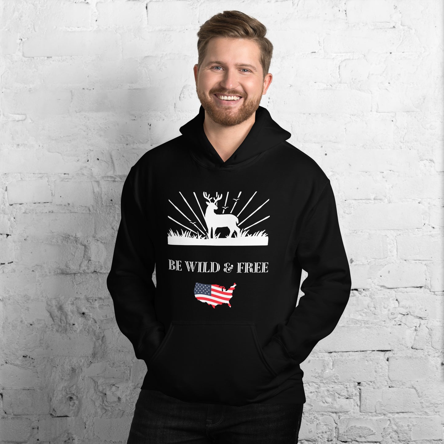 Wild & Free Unisex Hoodie - Activewear Well