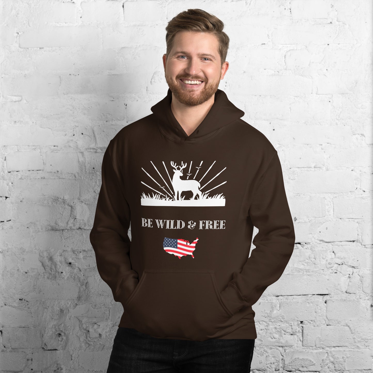 Wild & Free Unisex Hoodie - Activewear Well