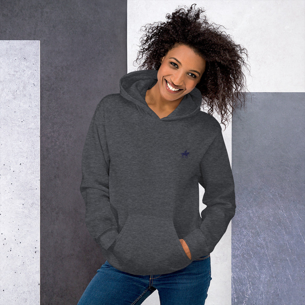 Polo Player Men/Unisex Hoodie - Activewear Well