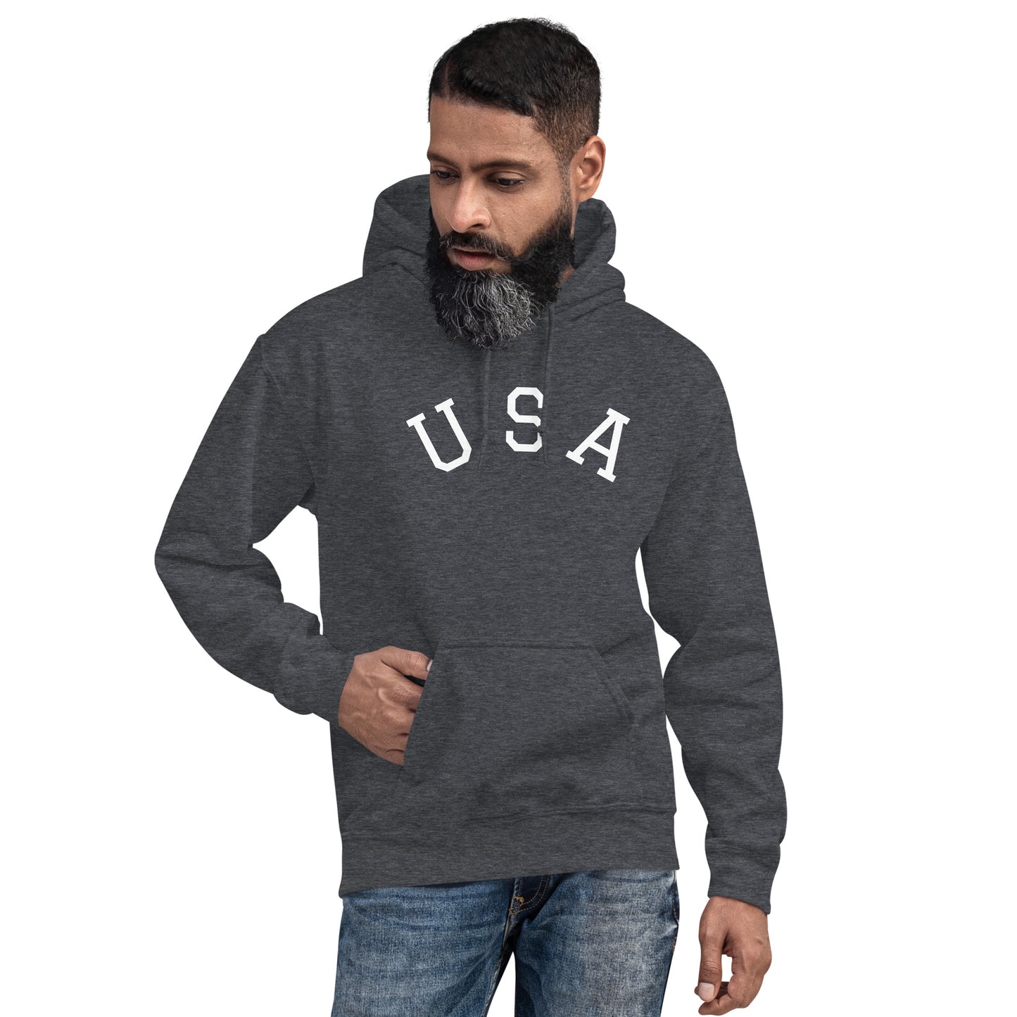 USA Unisex Hoodie - Activewear Well