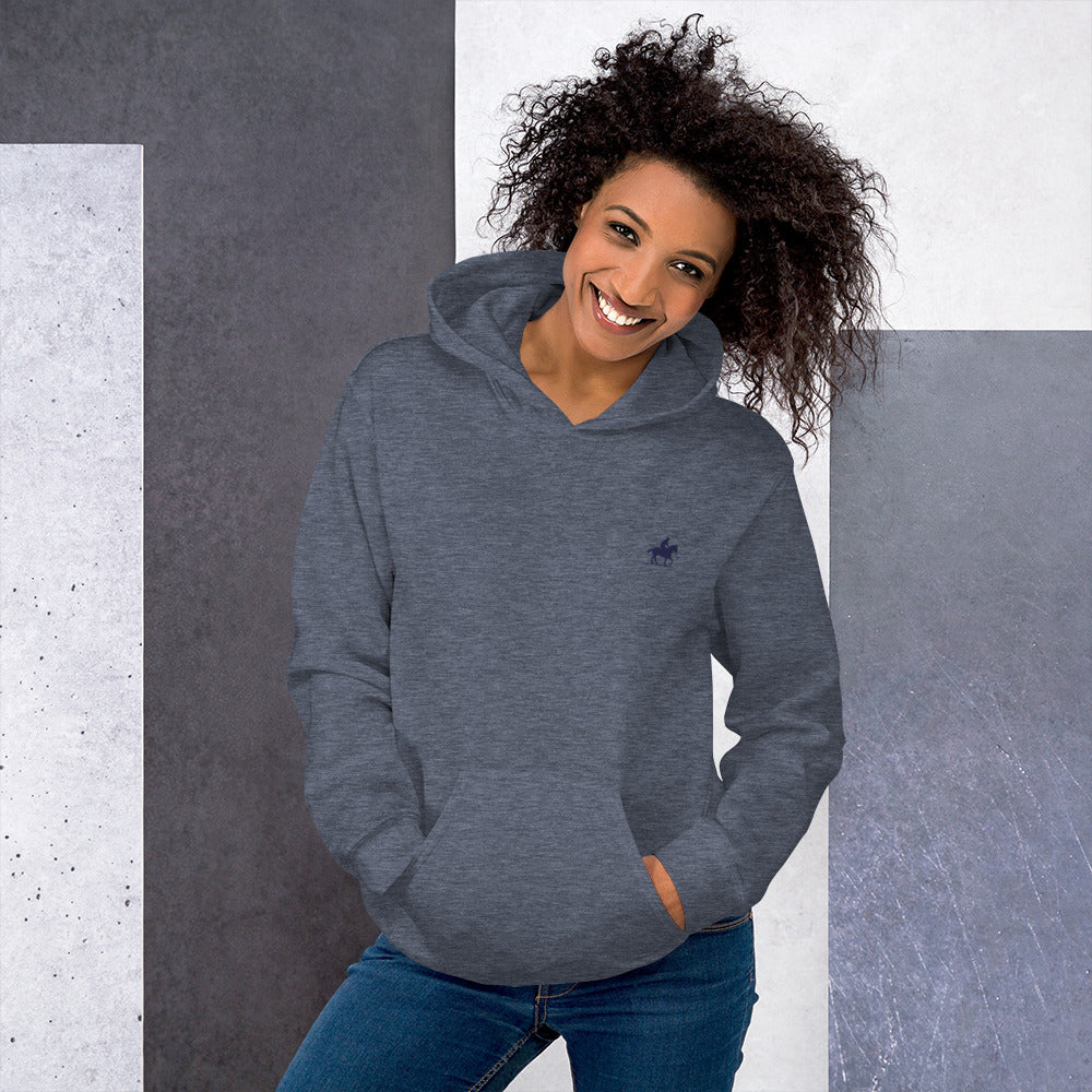 Polo Player Men/Unisex Hoodie - Activewear Well