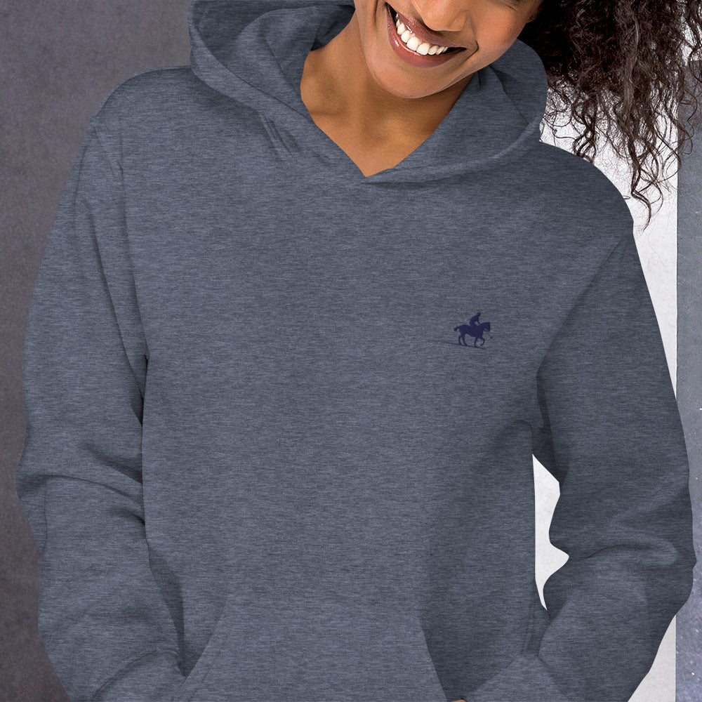 Polo Player Men/Unisex Hoodie - Activewear Well