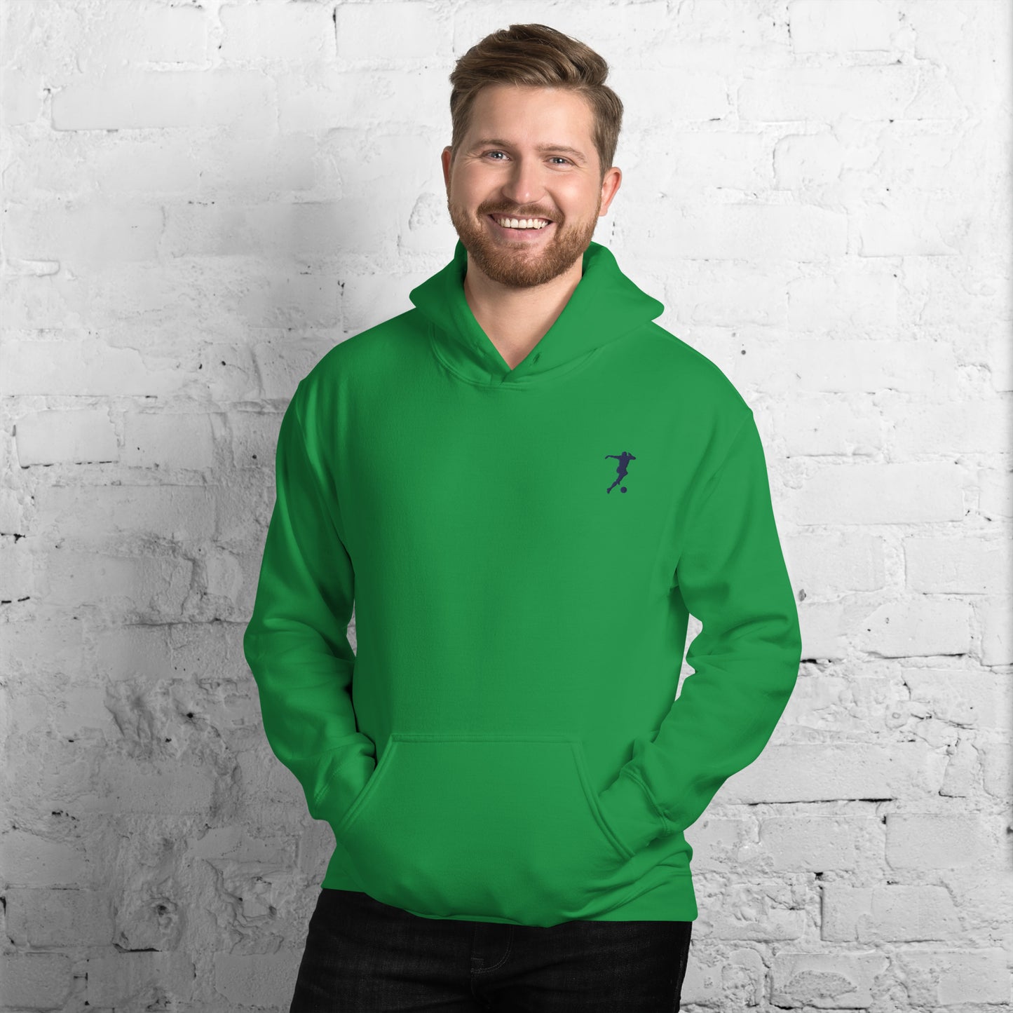 Soccer Player Men/Unisex Hoodie - Activewear Well