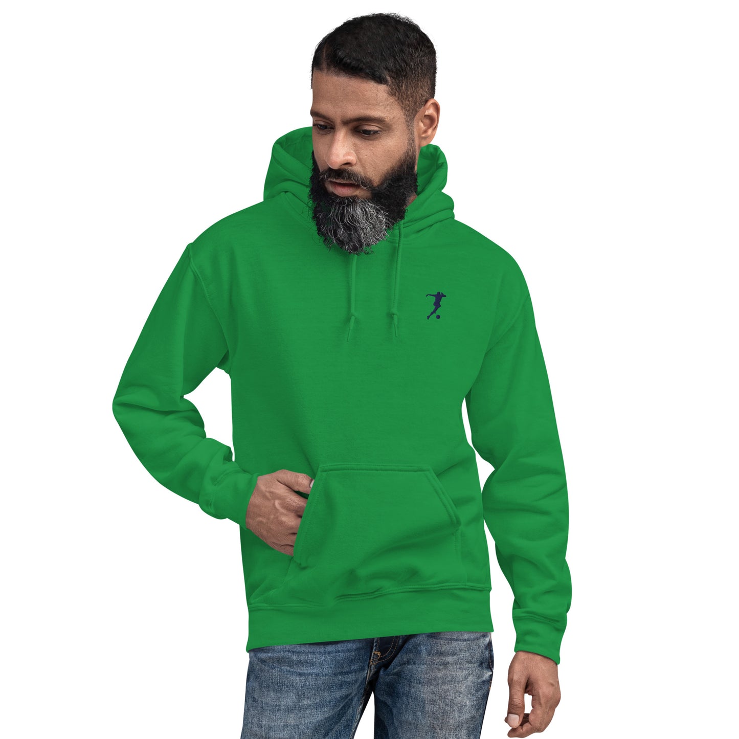 Soccer Player Men/Unisex Hoodie - Activewear Well