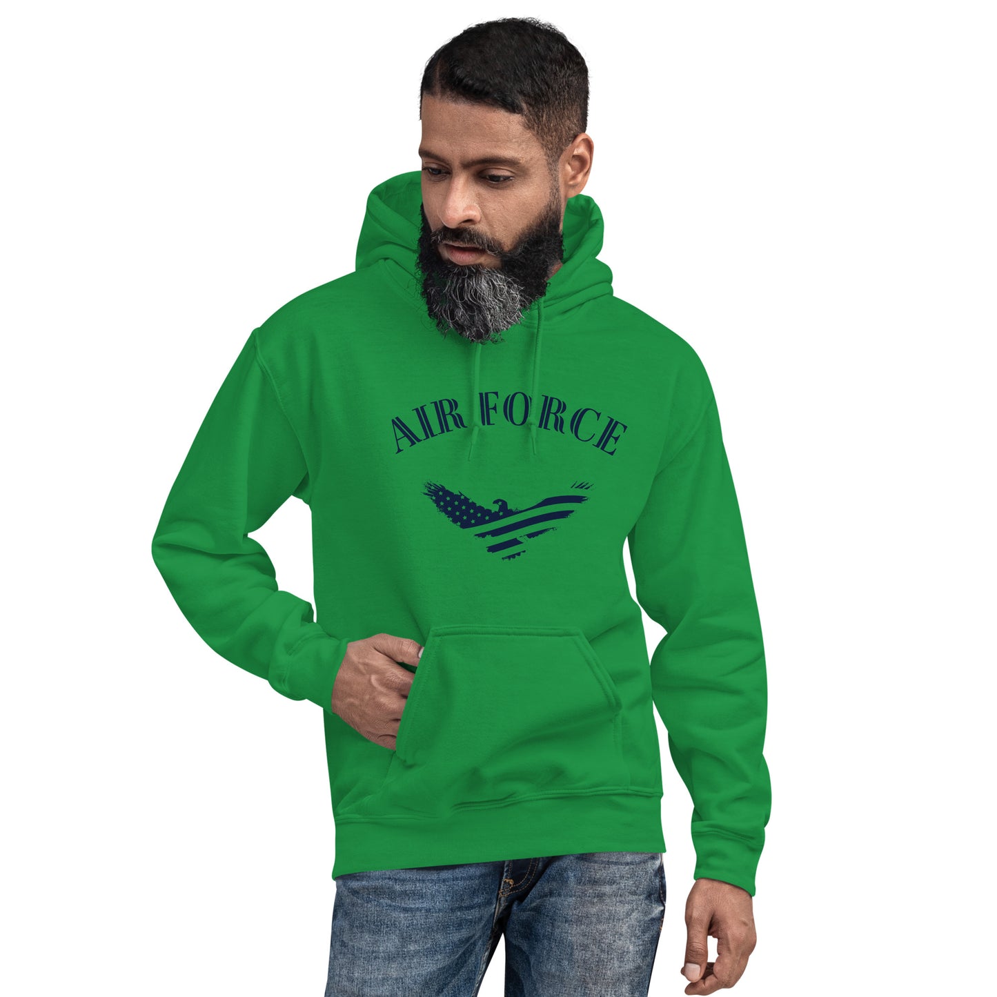 Air force Unisex Hoodie - Activewear Well
