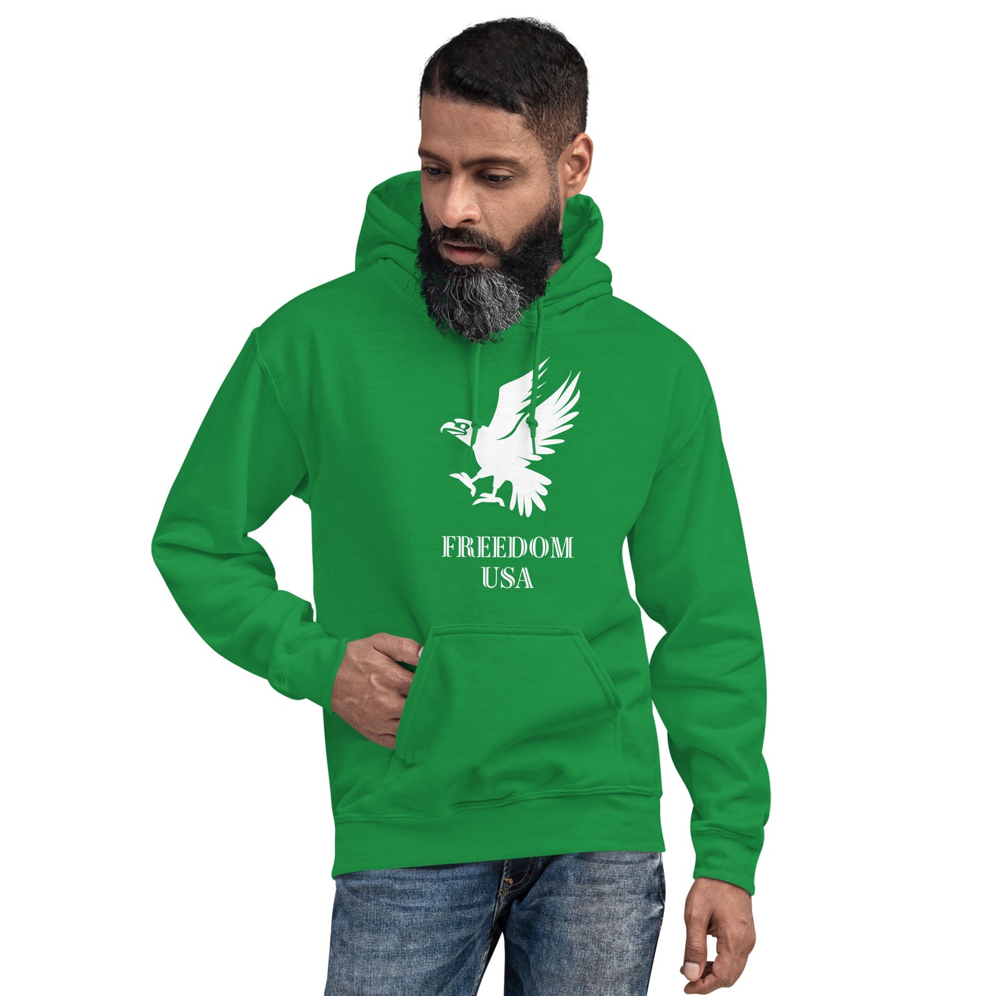US Eagle Men/Unisex Hoodie - Activewear Well