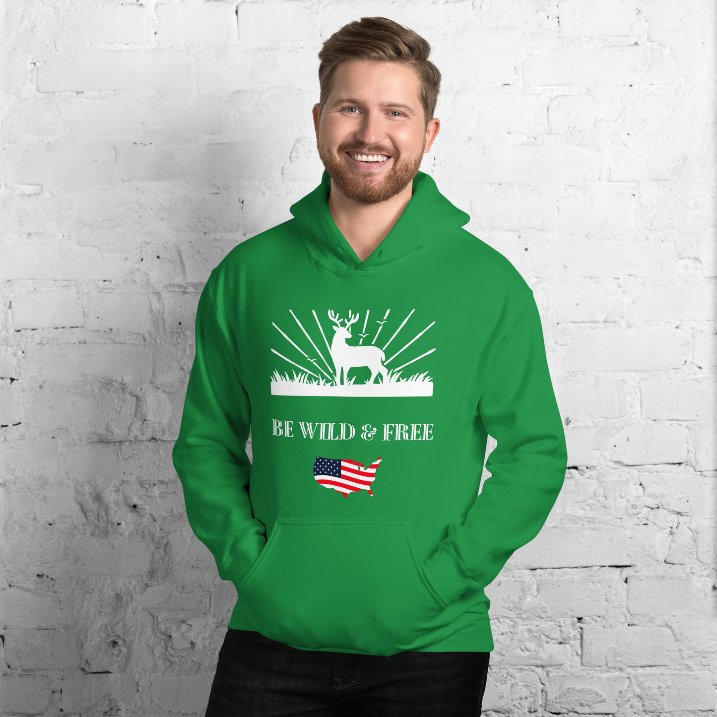 Wild & Free Unisex Hoodie - Activewear Well