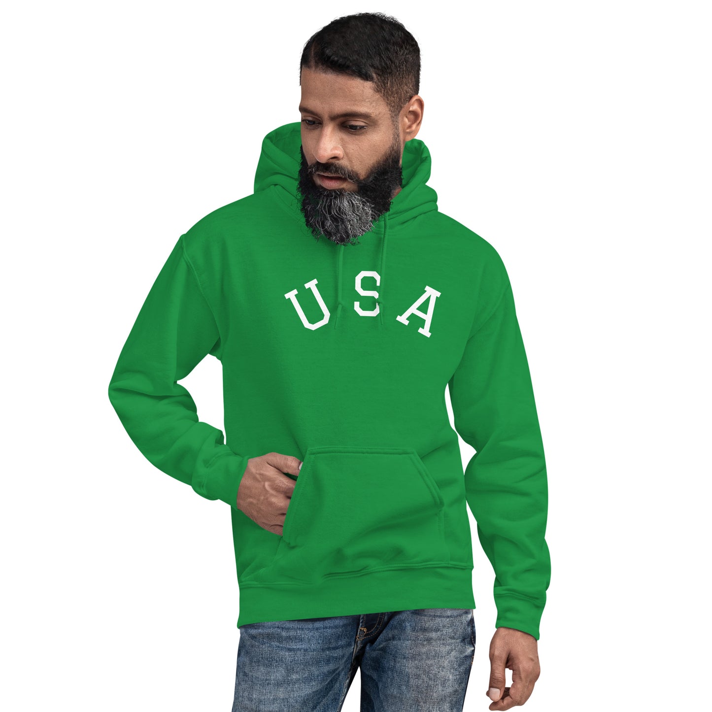 USA Unisex Hoodie - Activewear Well