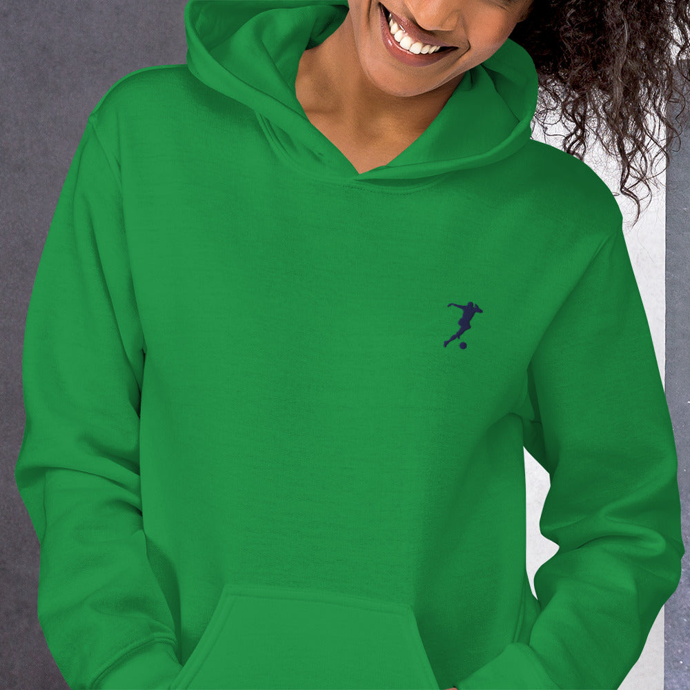 Soccer Player Men/Unisex Hoodie - Activewear Well