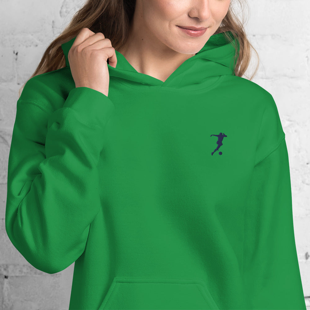 Soccer Player Men/Unisex Hoodie - Activewear Well
