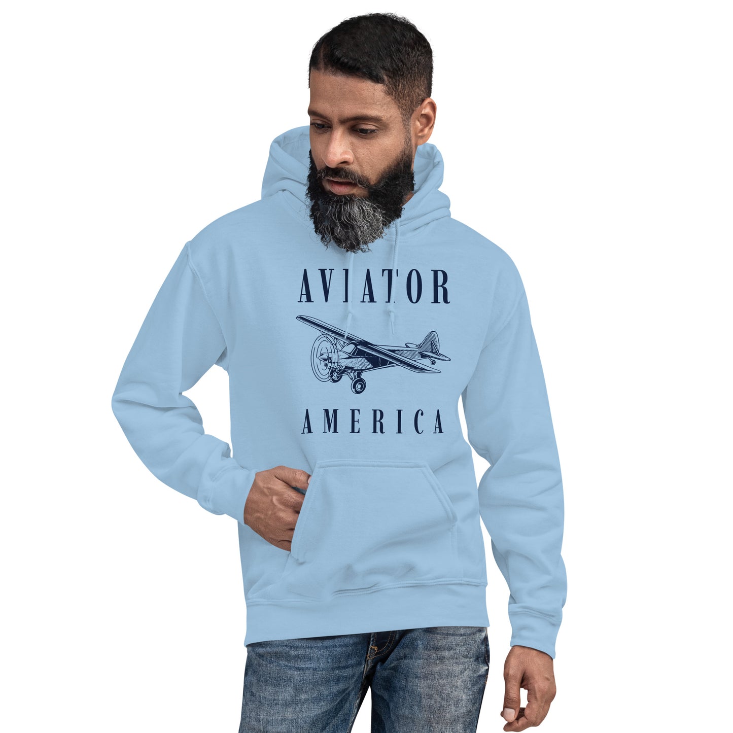 Aviator Unisex Hoodie - Activewear Well