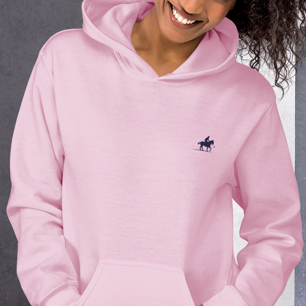Polo Player Men/Unisex Hoodie - Activewear Well