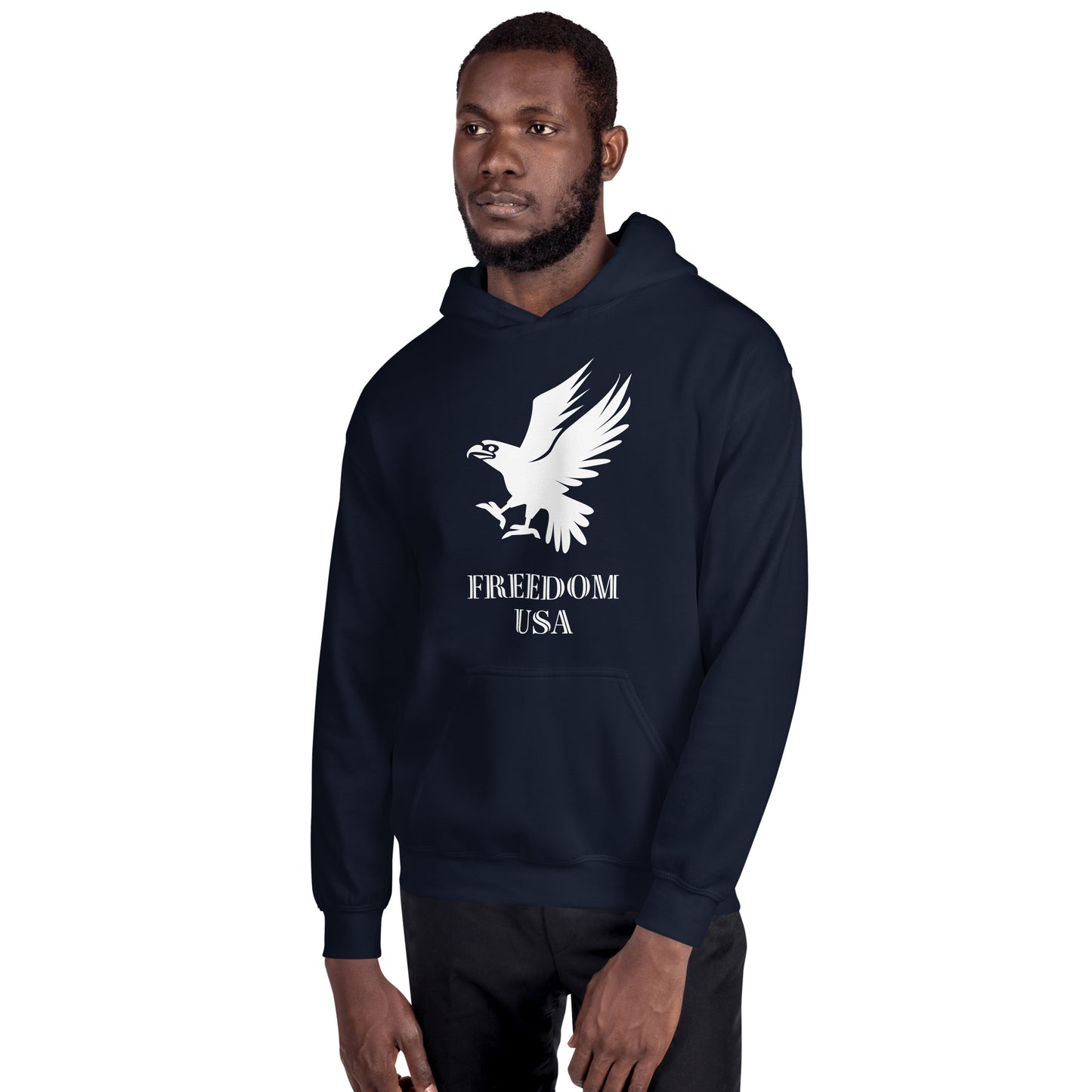 US Eagle Men/Unisex Hoodie - Activewear Well