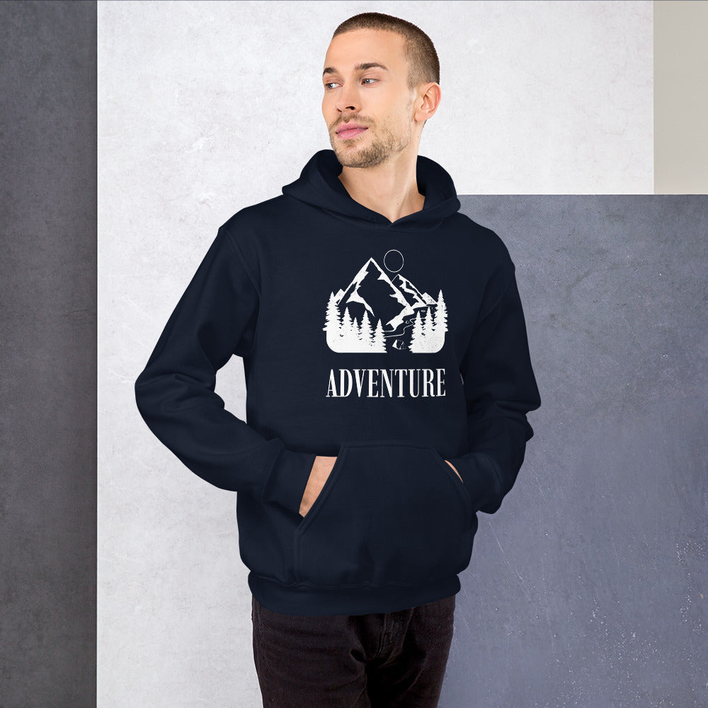 Rocky Mountains Unisex Hoodie - Activewear Well