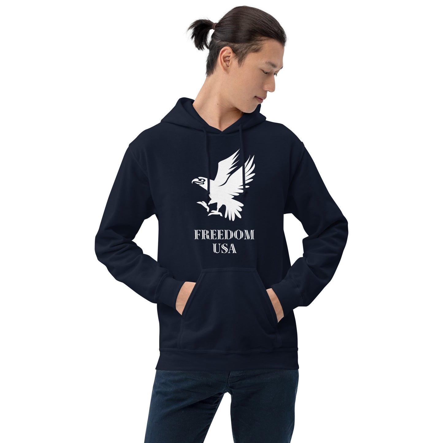 US Eagle Men/Unisex Hoodie - Activewear Well