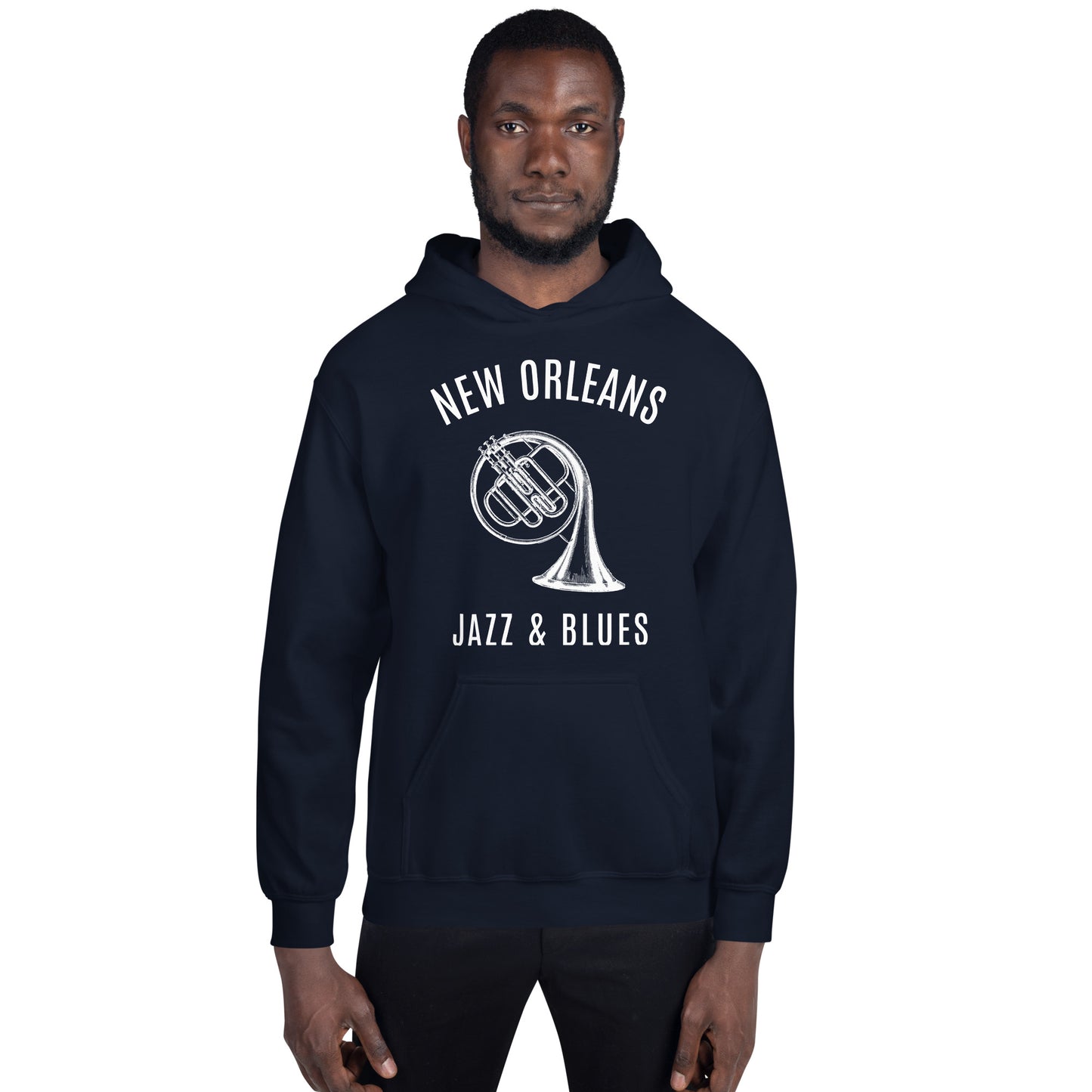 New Orleans Blues Unisex Hoodie - Activewear Well