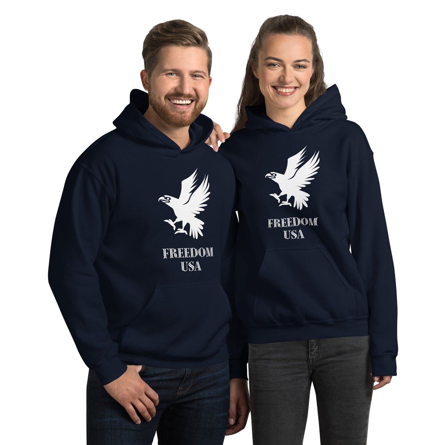US Eagle Men/Unisex Hoodie - Activewear Well