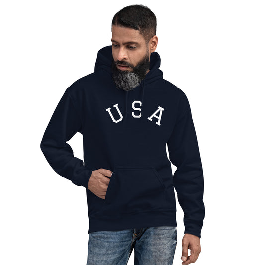 USA Unisex Hoodie - Activewear Well