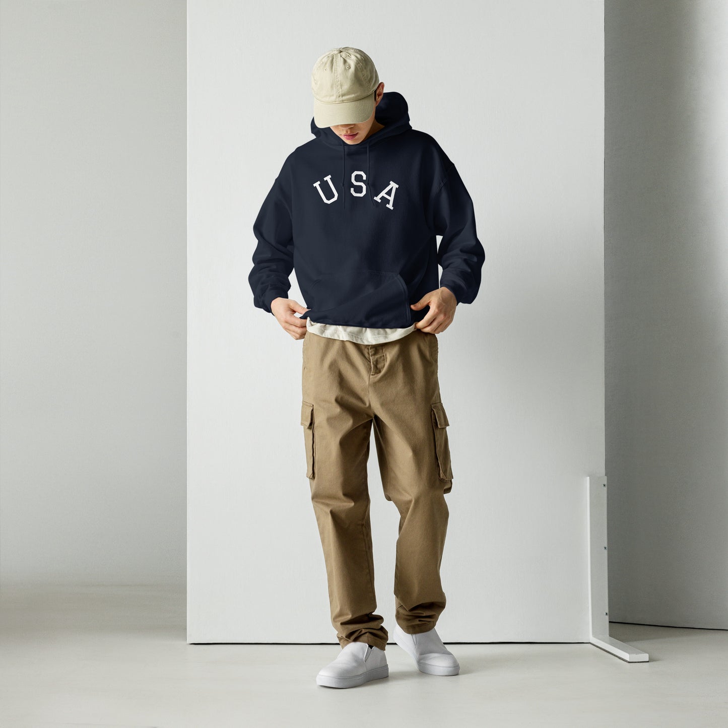 USA Unisex Hoodie - Activewear Well