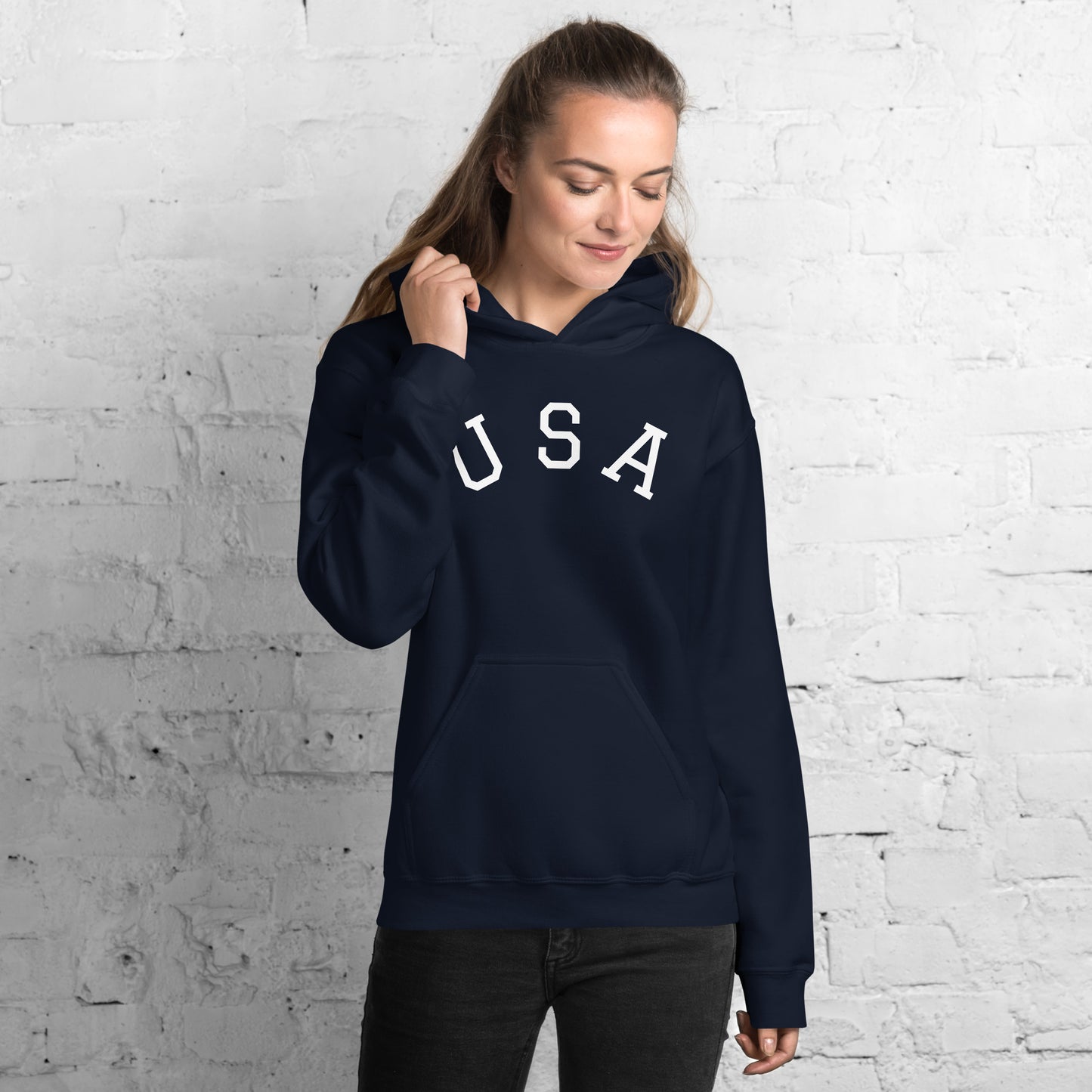 USA Unisex Hoodie - Activewear Well