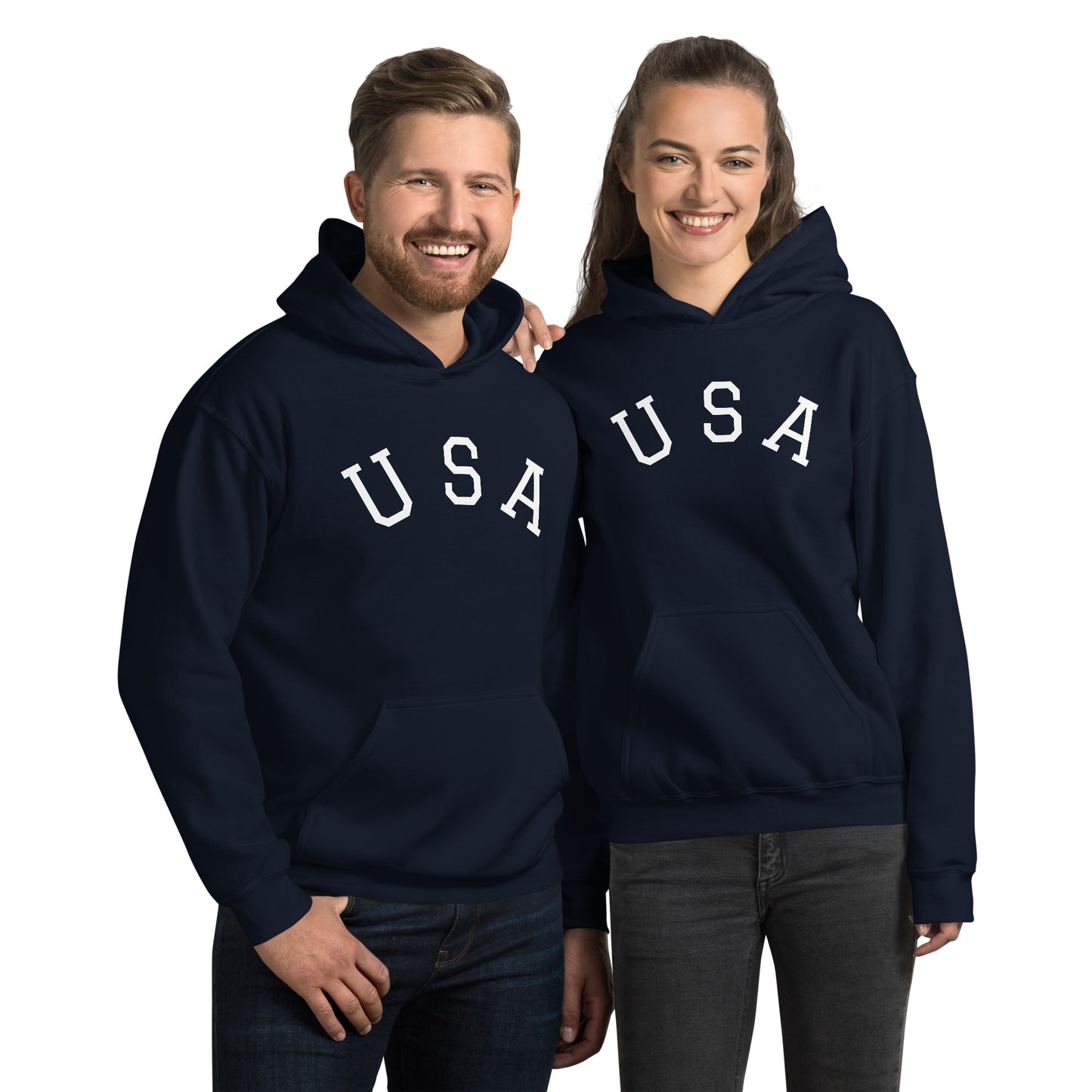 USA Unisex Hoodie - Activewear Well