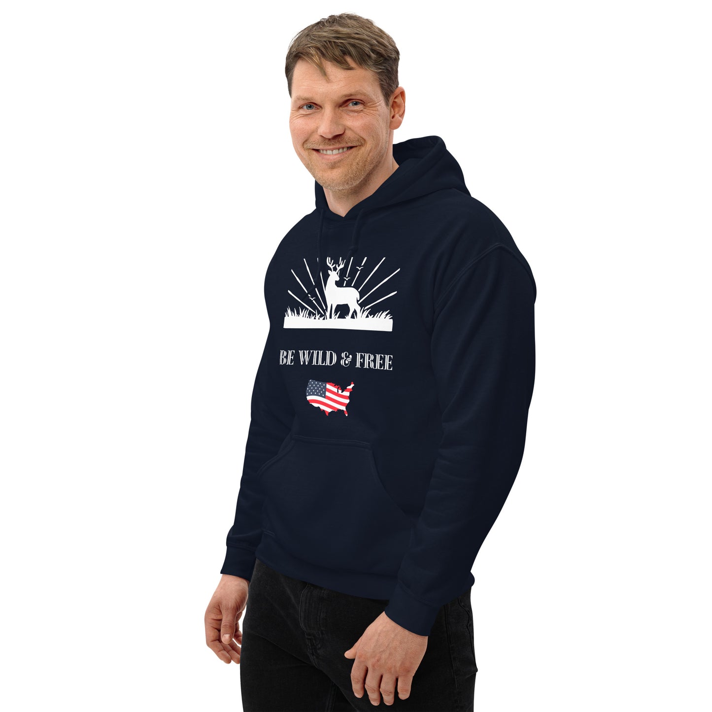 Wild & Free Unisex Hoodie - Activewear Well