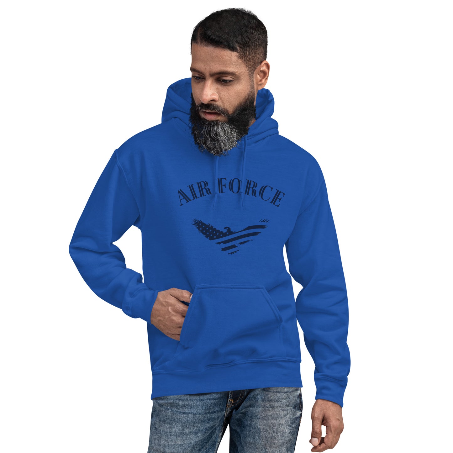 Air force Unisex Hoodie - Activewear Well