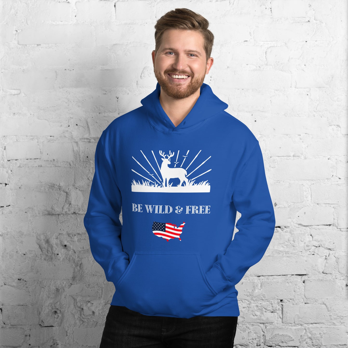 Wild & Free Unisex Hoodie - Activewear Well
