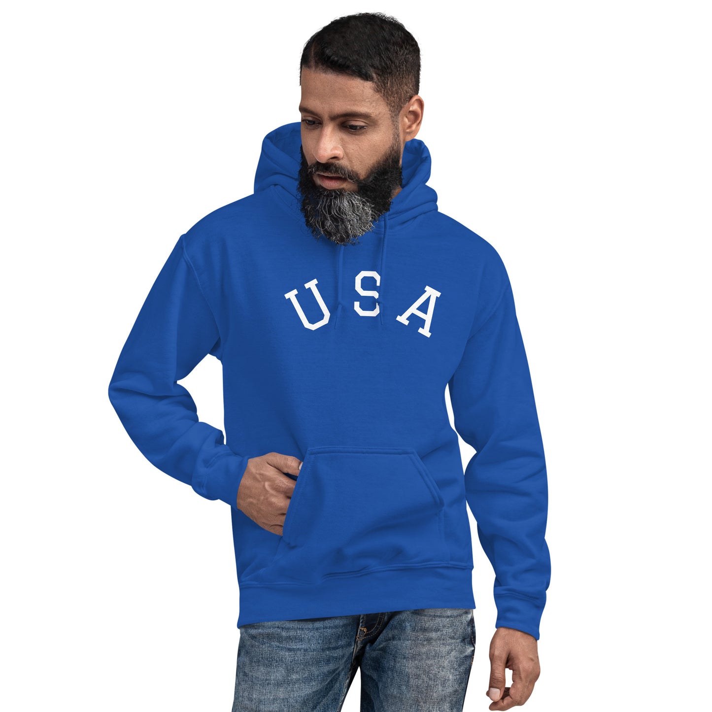 USA Unisex Hoodie - Activewear Well