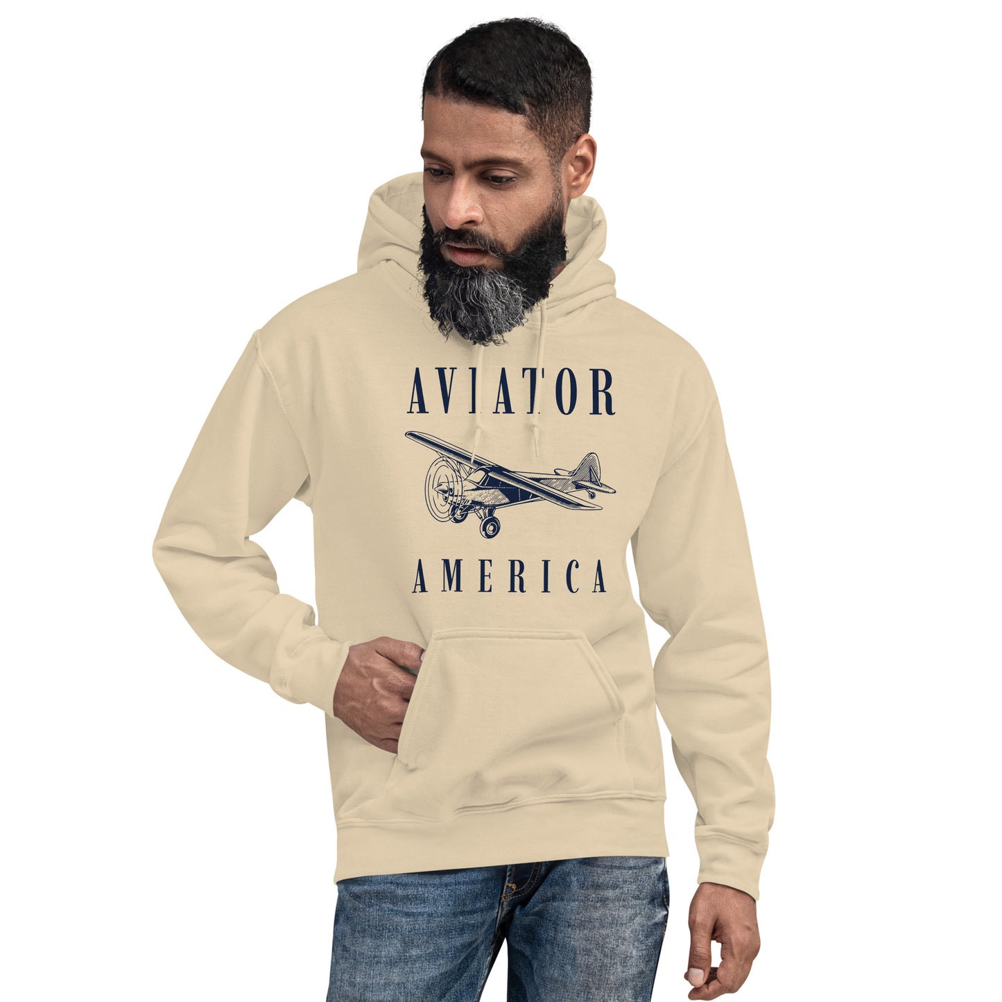 Aviator Unisex Hoodie - Activewear Well