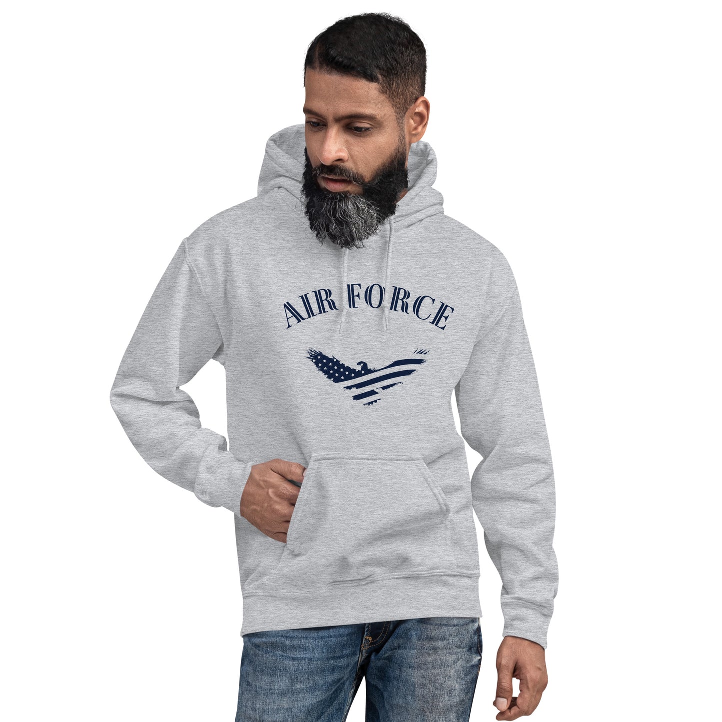 Air force Unisex Hoodie - Activewear Well