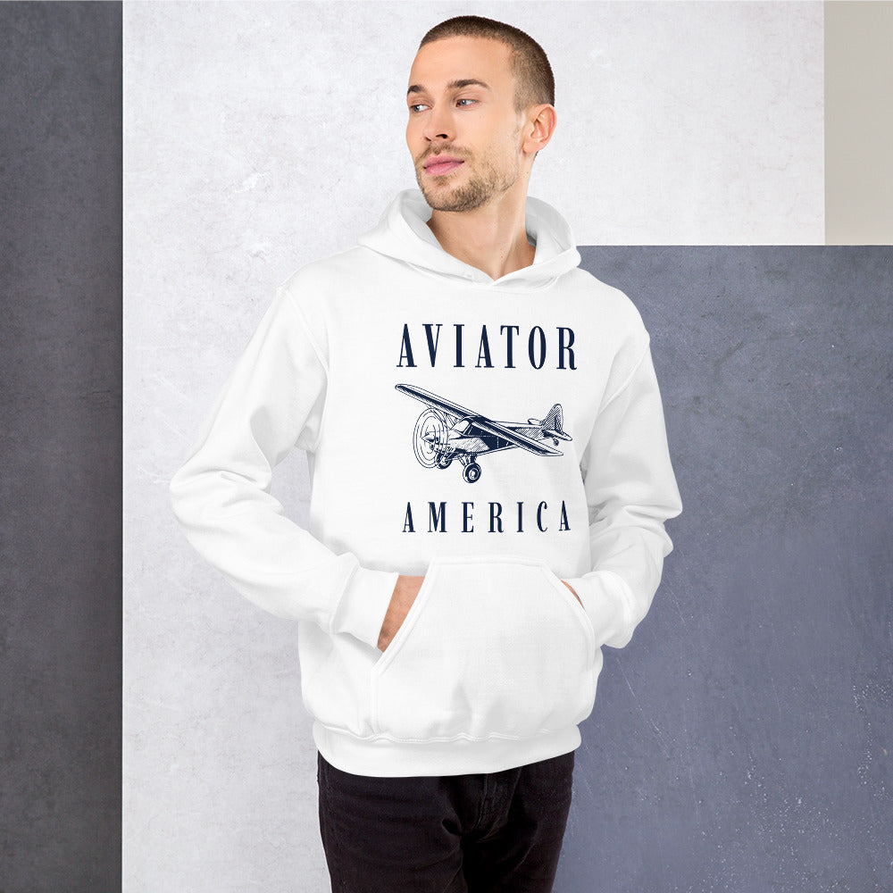 Aviator Unisex Hoodie - Activewear Well