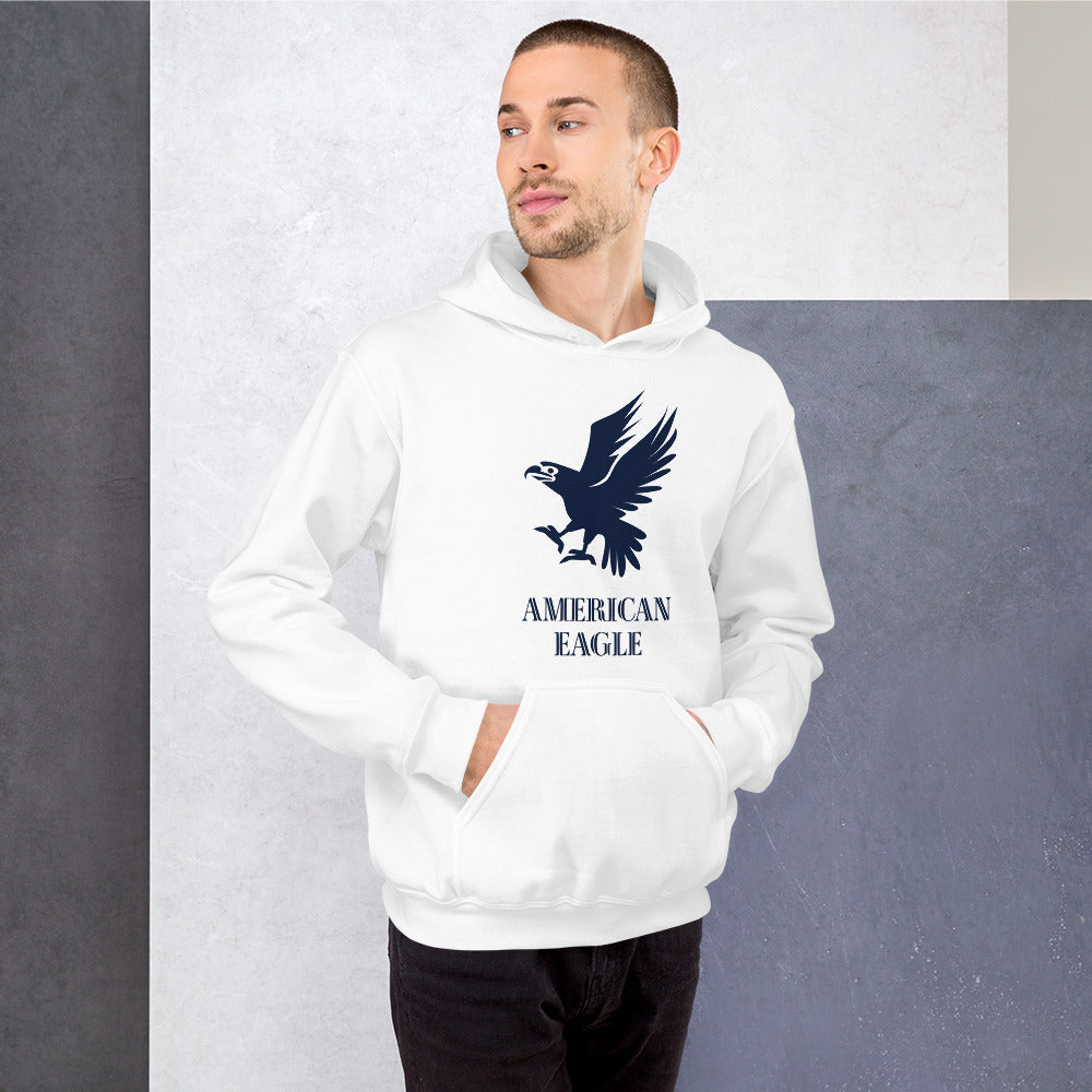 US Eagle Unisex Hoodie - Activewear Well