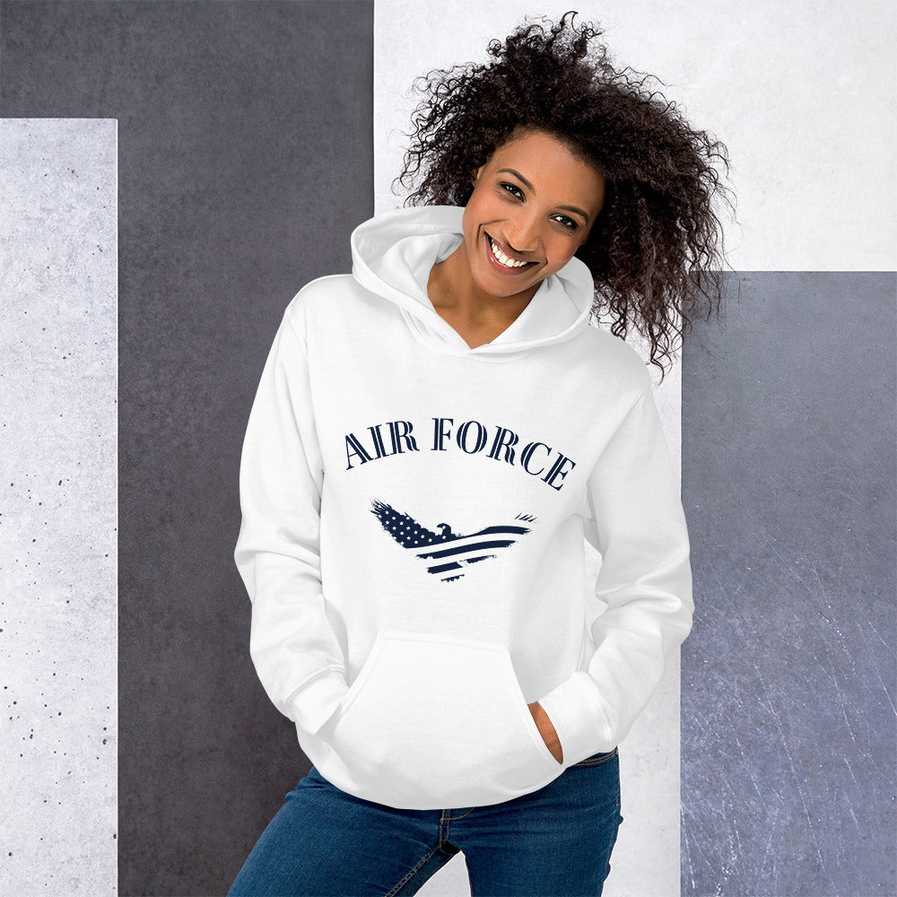 Air force Unisex Hoodie - Activewear Well