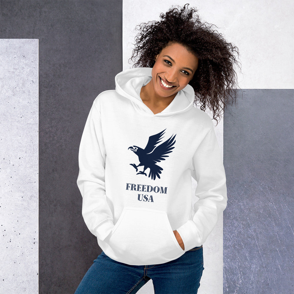 US Eagle Unisex Hoodie - Activewear Well