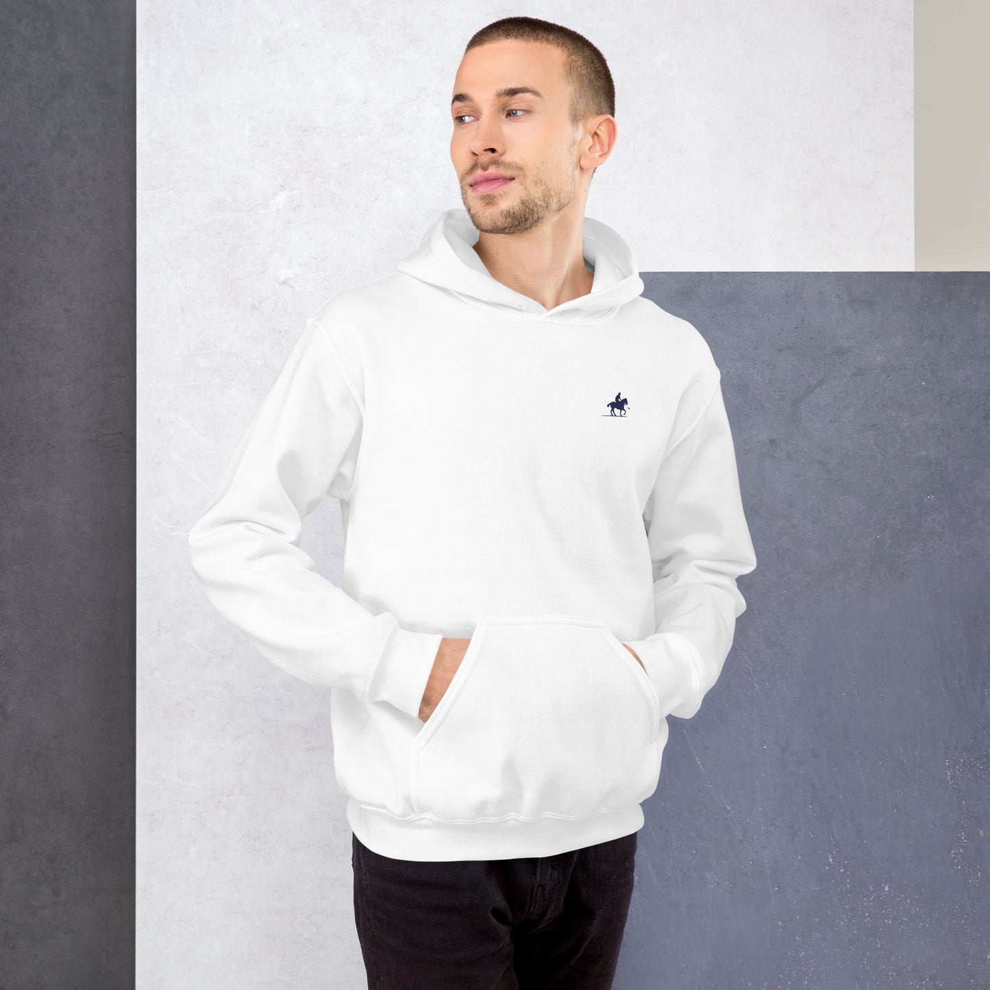 Polo Player Men/Unisex Hoodie - Activewear Well